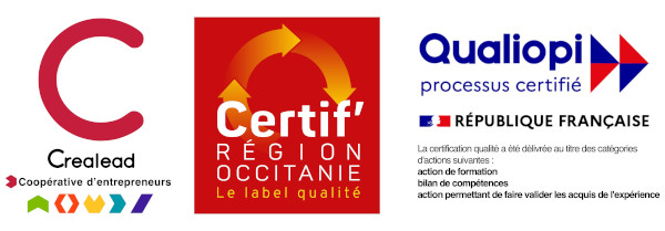 logo crealead certif région qualiopi 